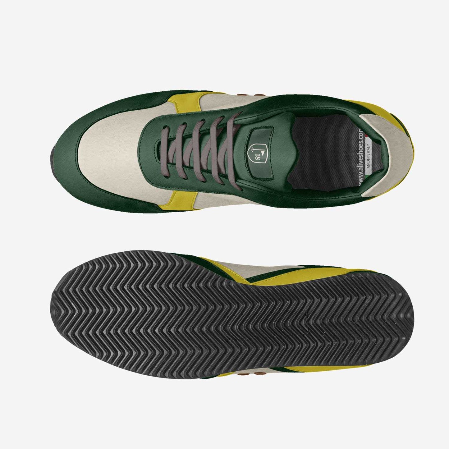 Classic Vintage Running shoe for before and after your round.